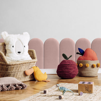 Upholstered Panel Pink 30cm