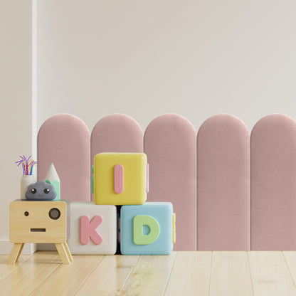 Upholstered Panel Pink 30cm