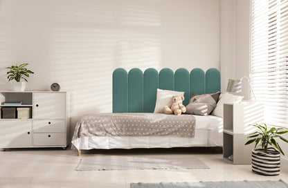 Upholstered Panel Sea Green 20cm