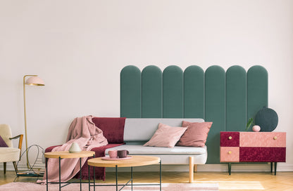 Upholstered Panel Sea Green 20cm