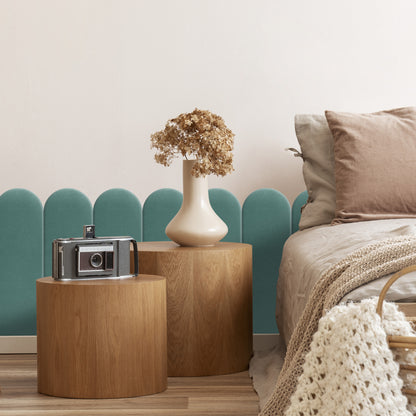 Upholstered Panel Sea Green 20cm