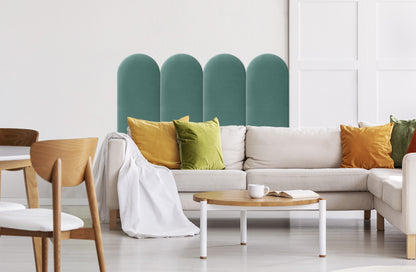 Upholstered Panel Sea Green 30cm