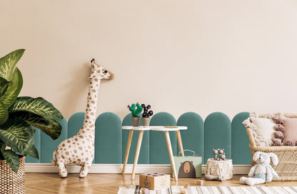 Upholstered Panel Sea Green 30cm