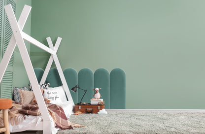 Upholstered Panel Sea Green 30cm