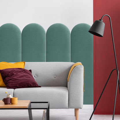 Upholstered Panel Sea Green 30cm