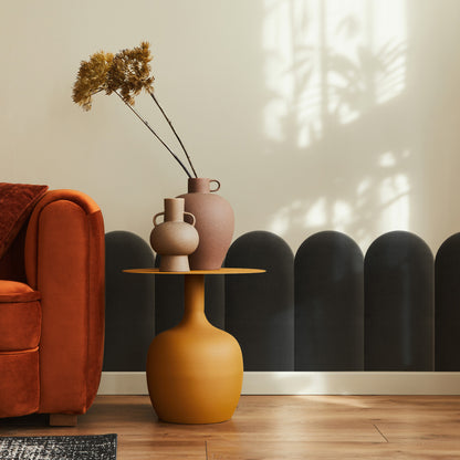 Upholstered Panel Graphite 30cm