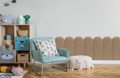 Upholstered Panel Beige 20cm