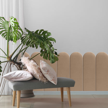 Upholstered Panel Beige 20cm