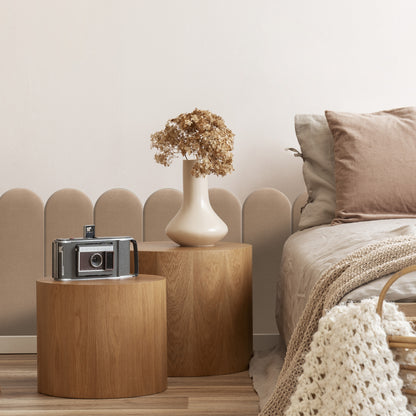 Upholstered Panel Beige 20cm