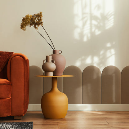 Upholstered Panel Beige 30cm
