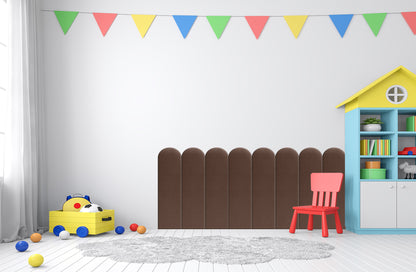 Upholstered Panel Brown 20cm