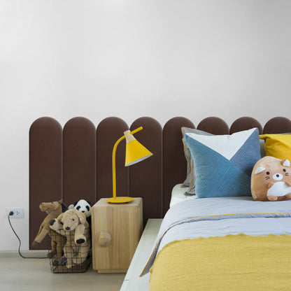Upholstered Panel Brown 20cm