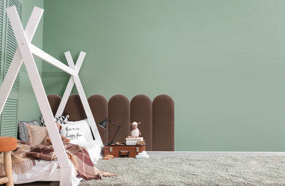 Upholstered Panel Brown 30cm