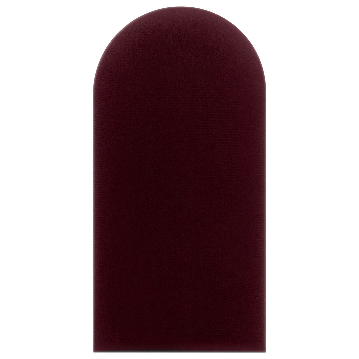 Upholstered Panel Maroon 30cm