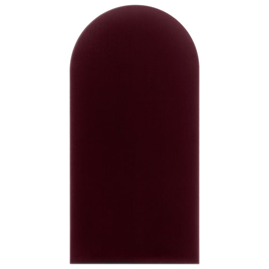 Upholstered Panel Maroon 30cm