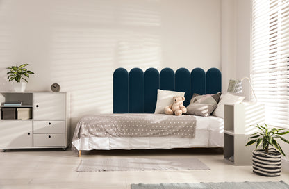 Upholstered Panel Navy Blue 20cm