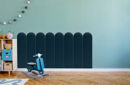 Upholstered Panel Navy Blue 20cm