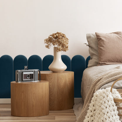Upholstered Panel Navy Blue 20cm
