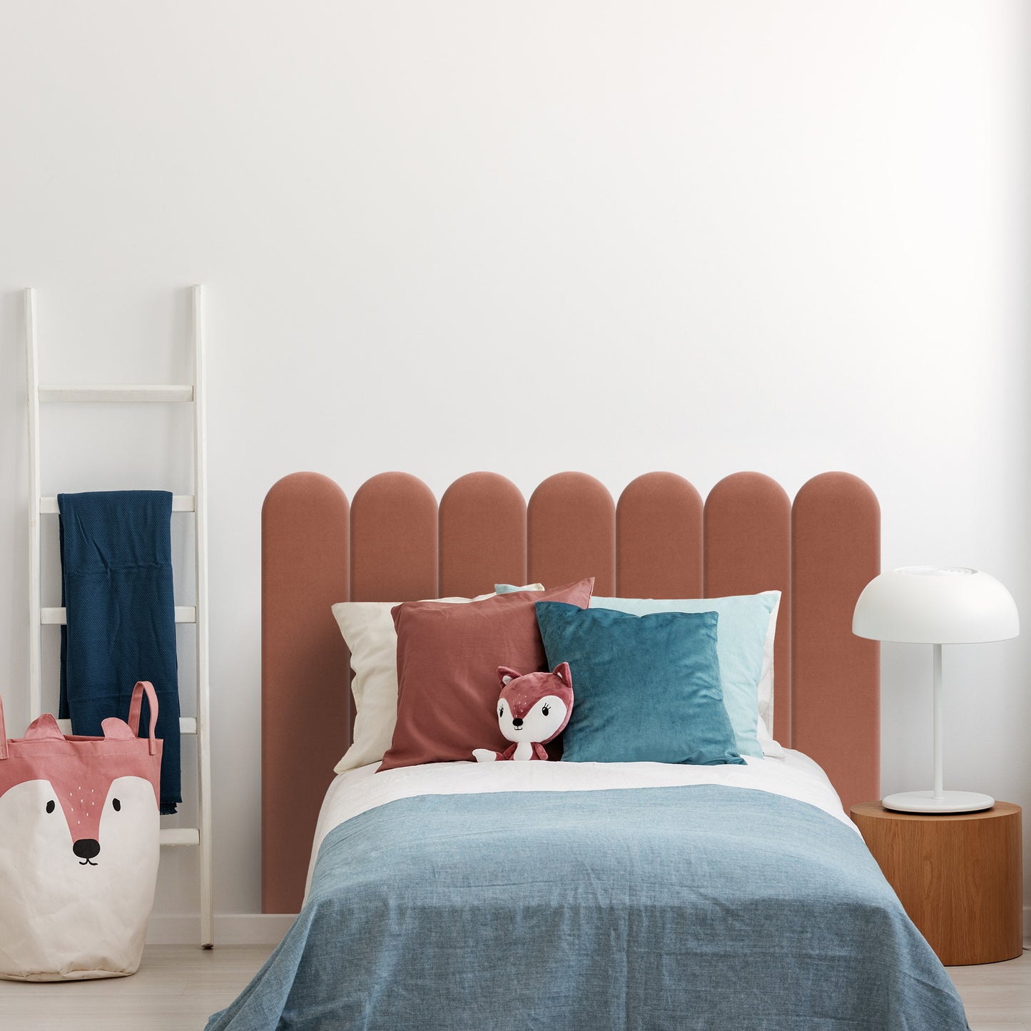 Upholstered Panel Dirty Pink 20cm