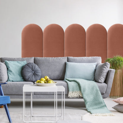 Upholstered Panel Dirty Pink 30cm