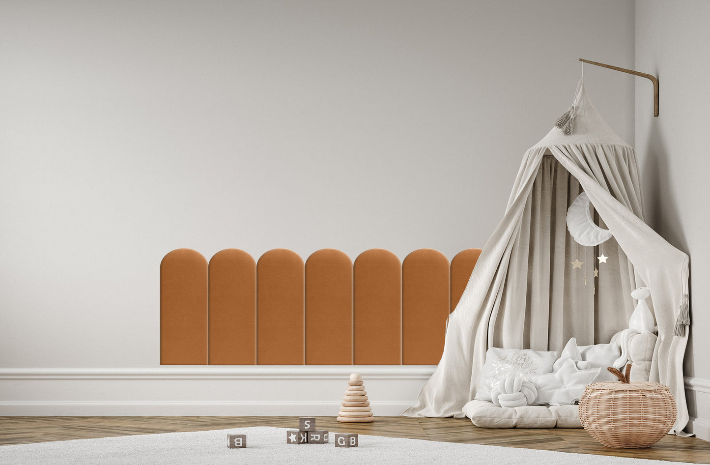 Upholstered Panel Honey 20cm