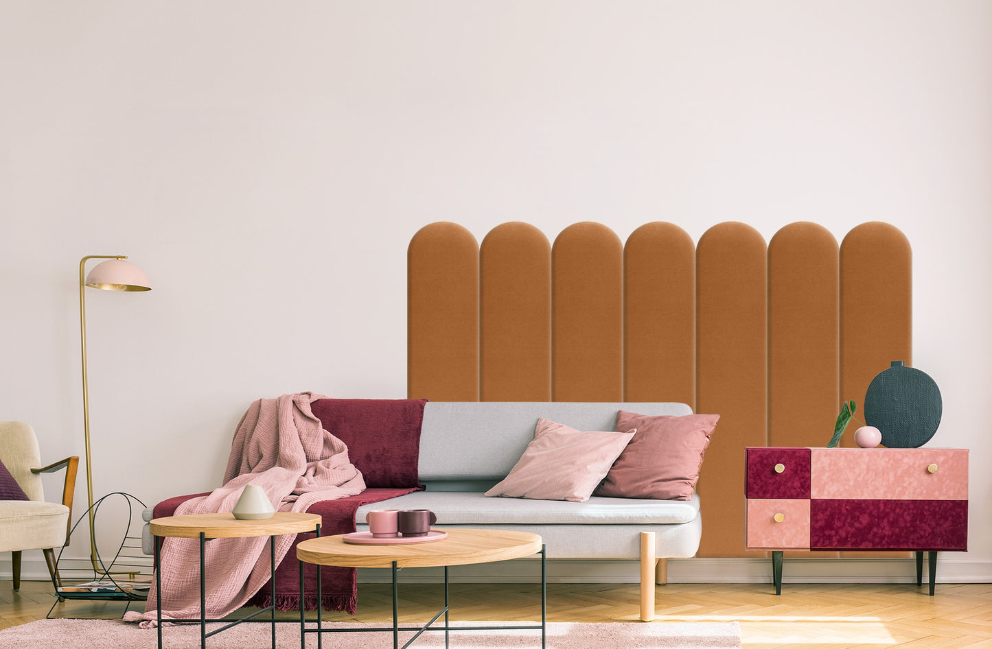 Upholstered Panel Honey 20cm