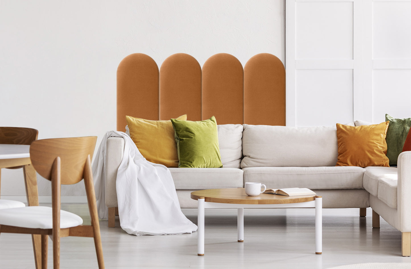 Upholstered Panel Honey 30cm