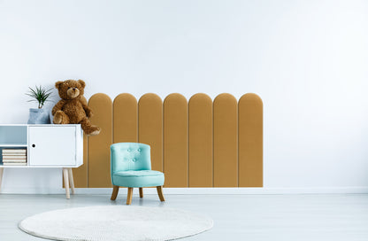 Upholstered Panel Yellow 20cm