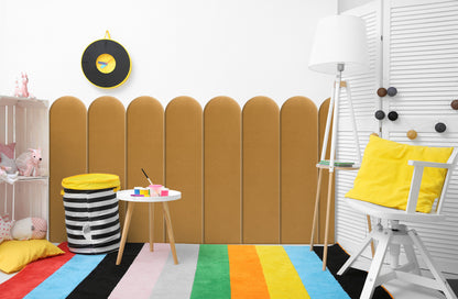 Upholstered Panel Yellow 20cm
