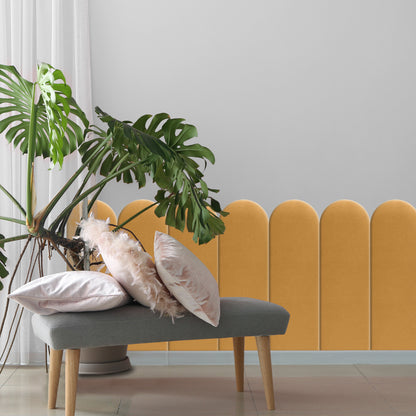Upholstered Panel Yellow 20cm