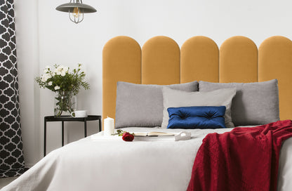 Upholstered Panel Yellow 30cm