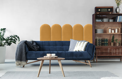 Upholstered Panel Yellow 30cm