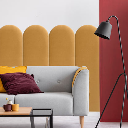 Upholstered Panel Yellow 30cm