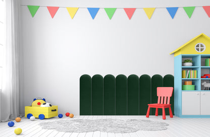 Upholstered Panel Bottle Green 20cm