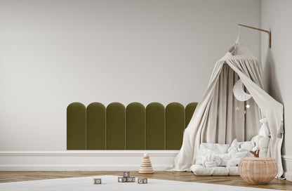Upholstered Panel Khaki 20cm
