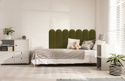 Upholstered Panel Khaki 20cm