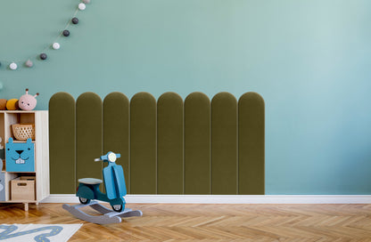 Upholstered Panel Khaki 20cm