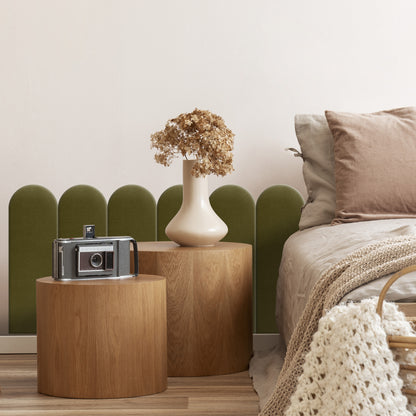 Upholstered Panel Khaki 20cm
