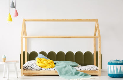 Upholstered Panel Khaki 30cm