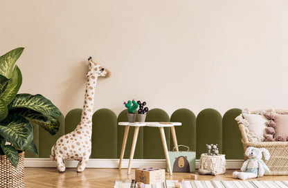 Upholstered Panel Khaki 30cm