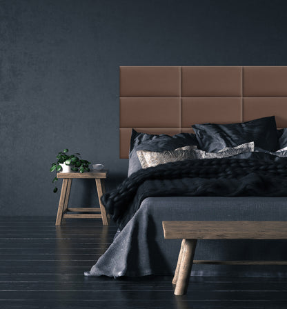 Upholstered Panel Brown