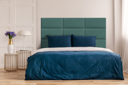 Upholstered Panel Sea Green