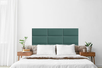 Upholstered Panel Sea Green