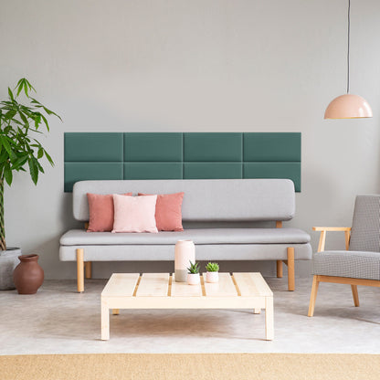 Upholstered Panel Sea Green