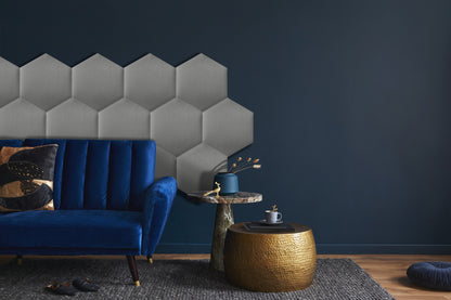 Upholstered Panel Light Grey