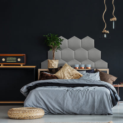 Upholstered Panel Light Grey