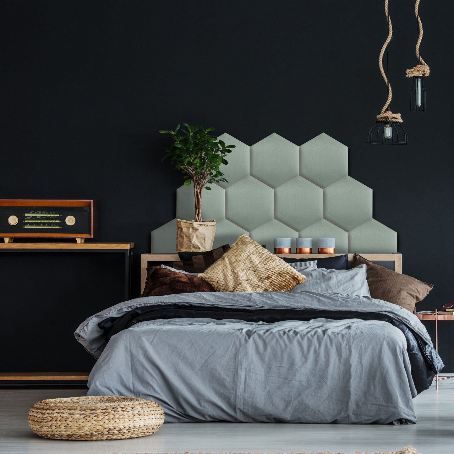 Upholstered Panel Mint