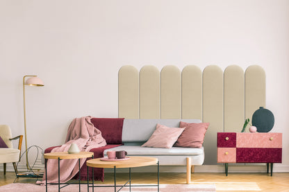 Upholstered Panel Creamy 20cm