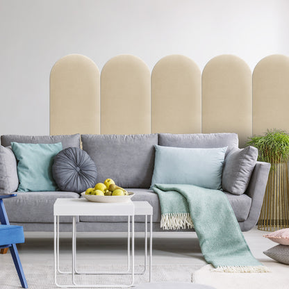 Upholstered Panel Creamy 30cm