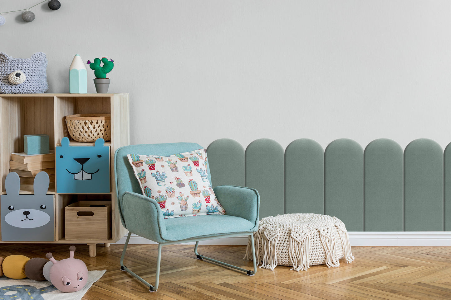 Upholstered Panel Mint 20cm